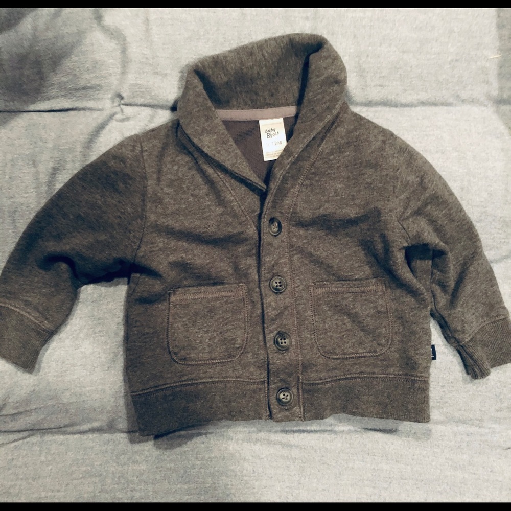 Button down Gray Cardigan